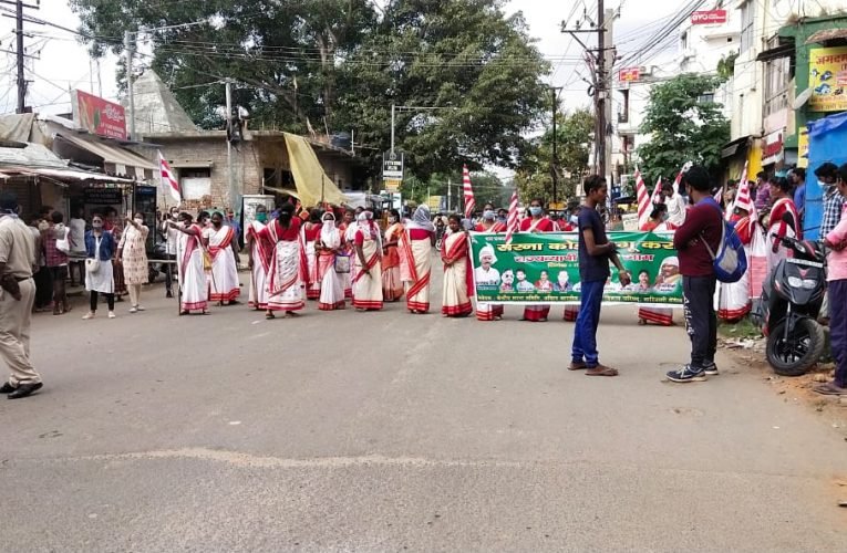 सरना धर्म कोड की मांग को लेकर आज राज्यव्यापी चक्का जाम.