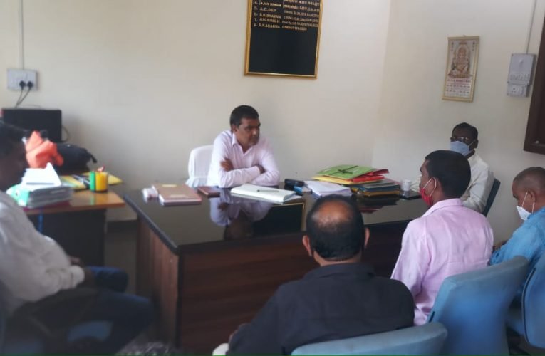 राष्ट्रीय कोयला मजदूर यूनियन का आम्रपाली परियोजना परिचयात्मक मीटिंग सम्पन्न.