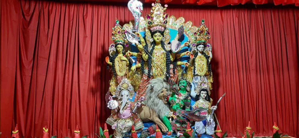 चंद्रशेखर आजाद दुर्गा पूजा का उद्घाटन किया गया. 5 IMG 20201023 WA0009