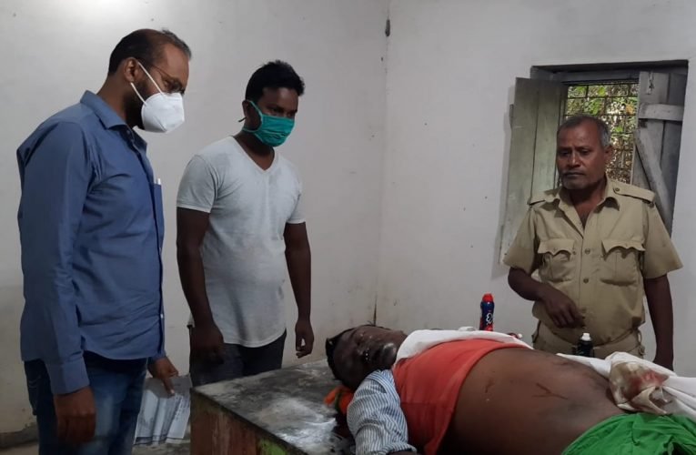 शव बरामद, हत्या की आशंका.