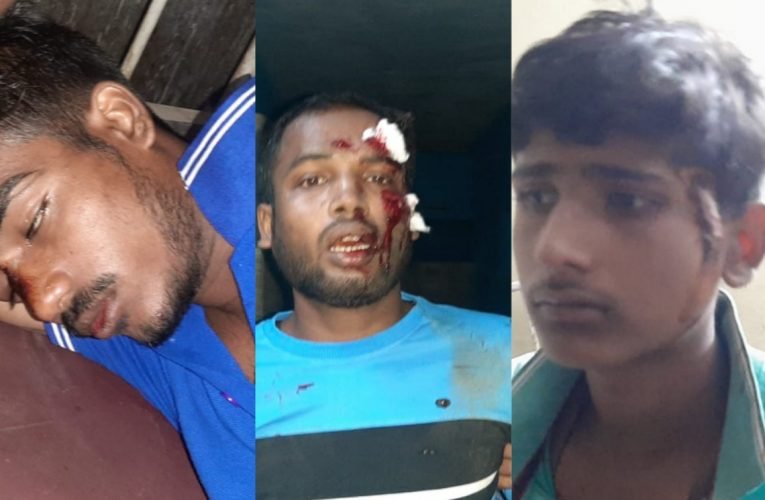 दो बाइक की टक्कर चार बाइक सवार घायल.