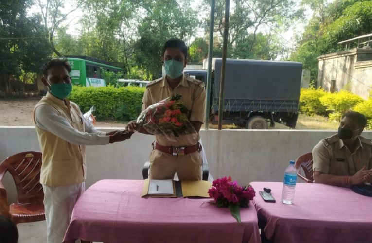 थाने में सामूहिक प्रयास से फुलवारी उद्यान बनाया जाएगा.