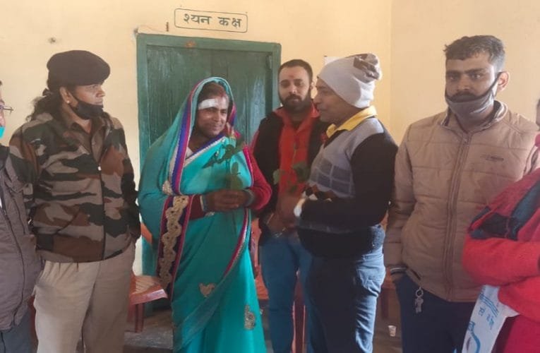 वर्षों से पत्नी से अलग पति ने आज एक दूसरे का साथ निभाने का वचन दिया.