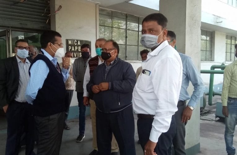 सूबे के खनन सचिव श्री निवासन पहुंचे गिरिडीह.