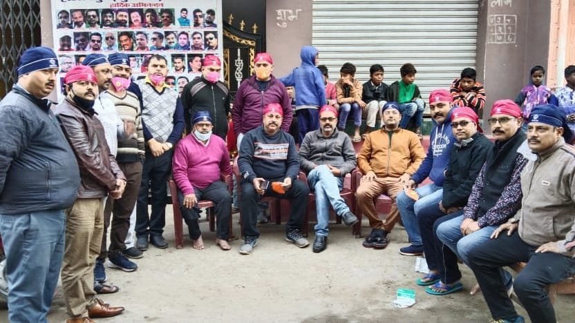 प्रकाशोत्सव पर्व पर सिखों द्वारा निकाली गई प्रभात फेरी. 2 20201130 072534