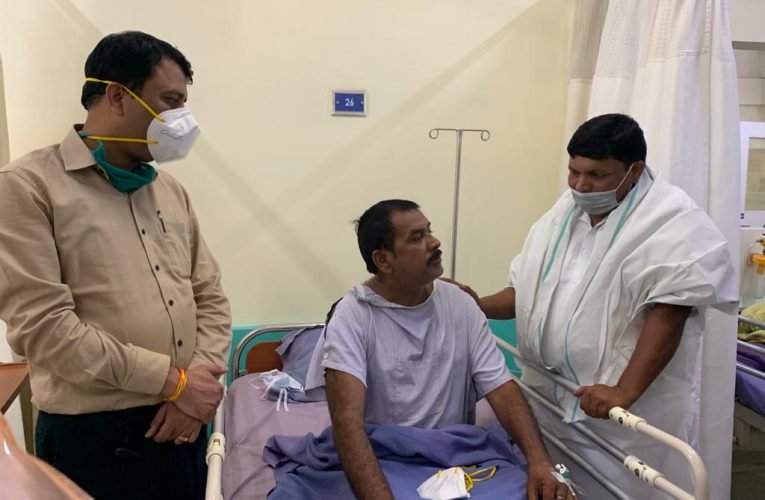 नक्सली हमले में घायल जवान के आग्रह पर कृषि मंत्री ने डीजीपी से की बात.