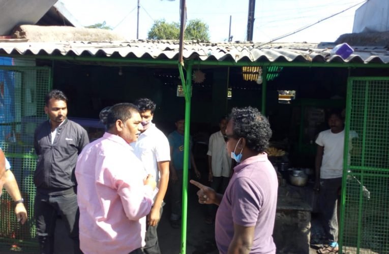 सरकारी बस स्टैंड का किया गया निरीक्षण.