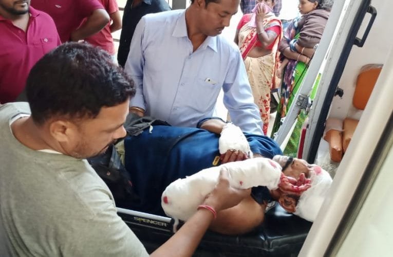 जमीन पर कब्जा किए जाने को लेकर खूनी झड़प.