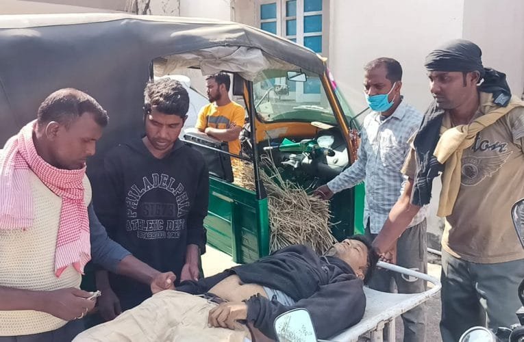 गति कूरियर कंपनी के डिलीवरी स्टाफ का मिला शव.