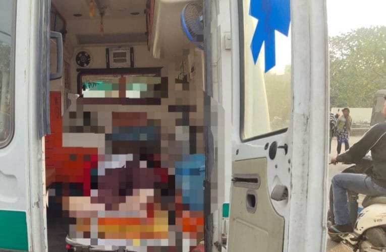 रांची के कोकर चौक के समीप सड़क हादसे में बाइक सवार युवक की दर्दनाक मौत.