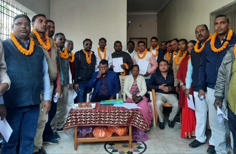 सभी विभागों के चुने गए सांसद प्रतिनिधि, सांसद ने पुष्पमाला एवं नियुक्ति पत्र देकर किया सम्मानित.