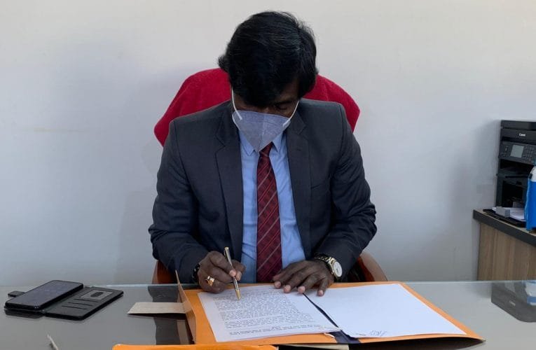 ROB के निर्माण कार्य में लाए तेजी : उपायुक्त श्री मंजूनाथ भजंत्री.