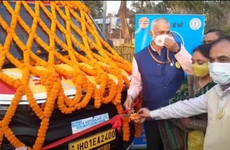 रांची रेलवे स्टेशन पर 24 घंटे उपलब्ध होगी एंबुलेंस सेवा.