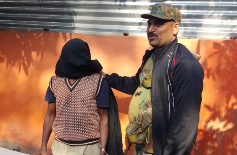 लेवी मांगने आया अपराधी गिरफ्तार.