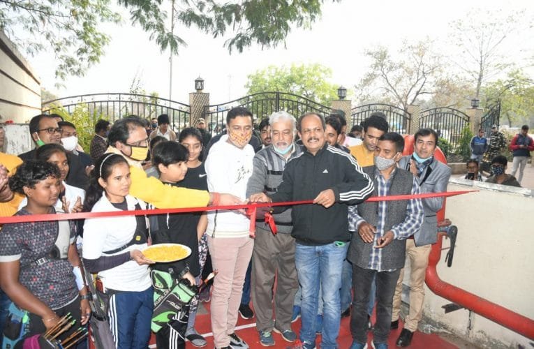 रांची प्रेस क्लब में आर्चरी सेंटर का हुआ उद्घाटन.