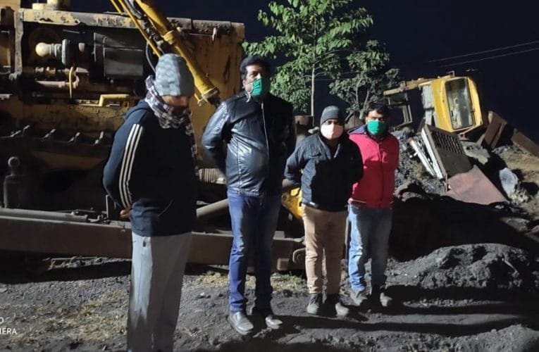 उपायुक्त नें तेतरियाखांड कोलियरी का किया निरीक्षण.