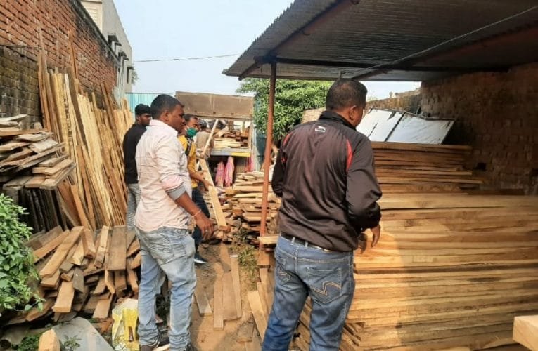 कीमती लकड़ियों का चल रहा था काला बाजार।