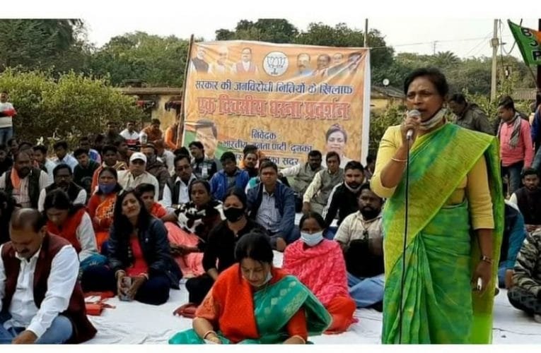 हेमंत सरकार लूट-खसोट ट्रांसफर पोस्टिंग  ,खनिज ,कोयला तस्करी में जुटी हुई है- लुइस मरांडी