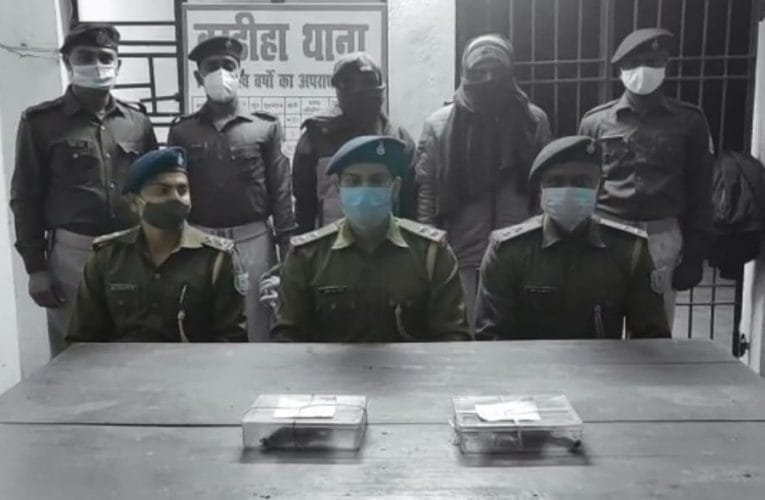 अपराध की योजना बनाते हुए दो अपराधी पकड़े गए.