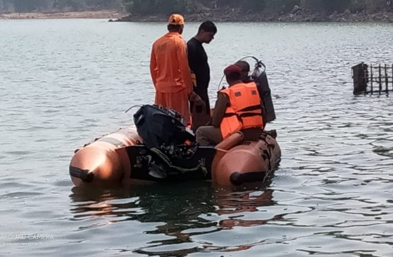 डैम में कूदे सौरभ का शव एनडीआरएफ ने निकाला.