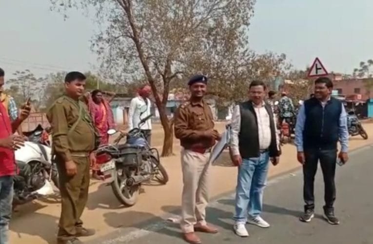 सड़क सुरक्षा नियम के तहत चला विशेष चेकिंग अभियान.