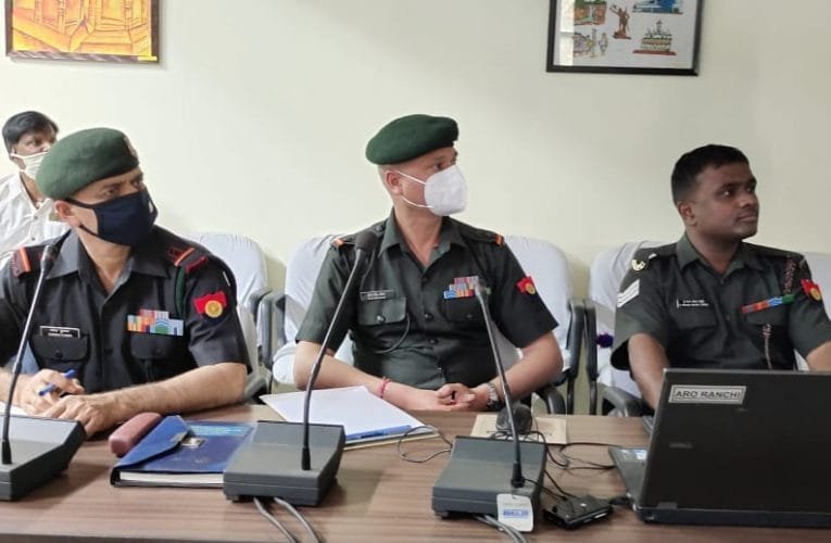 सेना बहाली के सफल आयोजन को लेकर हुई बैठक.