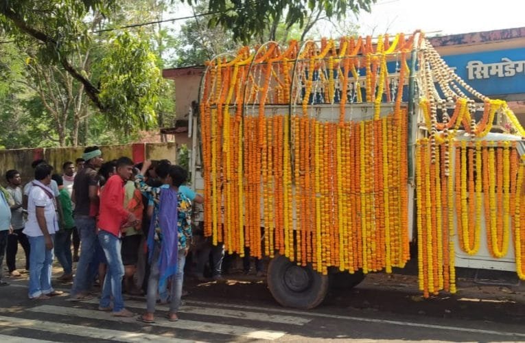 शहर के प्रसिद्ध सब्जी व्यवसाई के माता के निधन पर शोक की लहर.