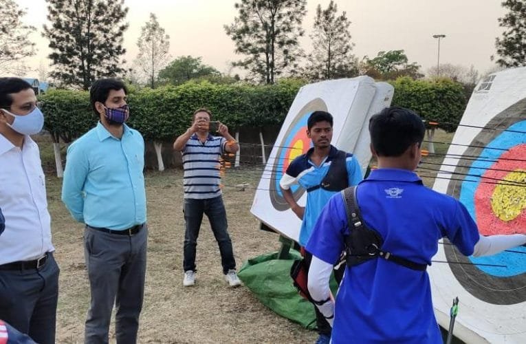 जेएसएसपीएस द्वारा संचालित स्पोर्ट्स एकेडमी का किया गया निरीक्षण.