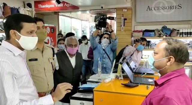 मास्क चेकिंग अभियान की रांची में हुई शुरुआत. VideoCapture_20210318-141815