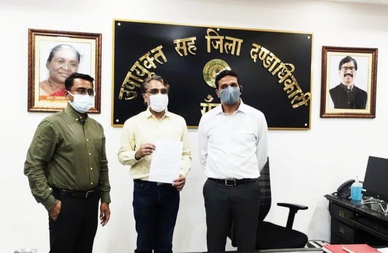 जिला प्रशासन रांची और प्रॉमिस हॉस्पिटल के बीच हुई MOU.