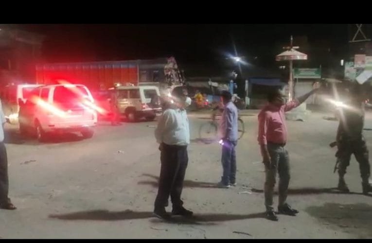 कोविड-19 नियम का पालन करानें को लेकर जिला प्रशासन सक्रिय.