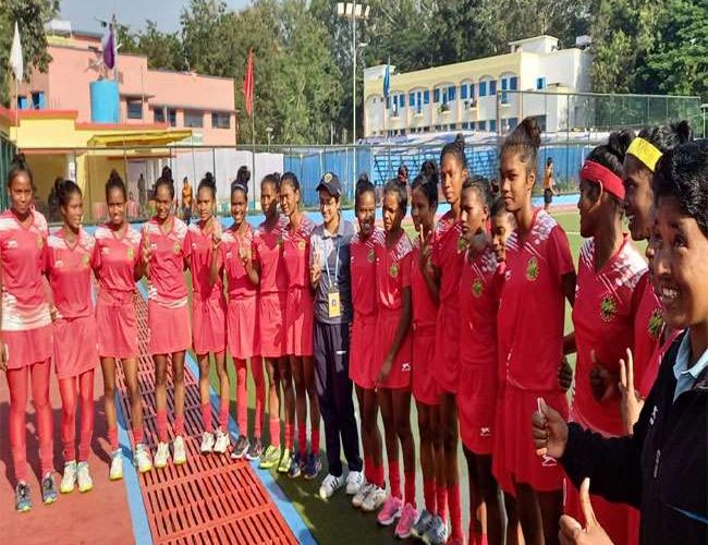 11 वे नेशनल जूनियर वीमेन चैंपियनशिप में केरल को झारखण्ड की बेटियों ने दी पटकनी 10-0 से हराया, खता तक खोलने का नहीं दिया गया मौका।
