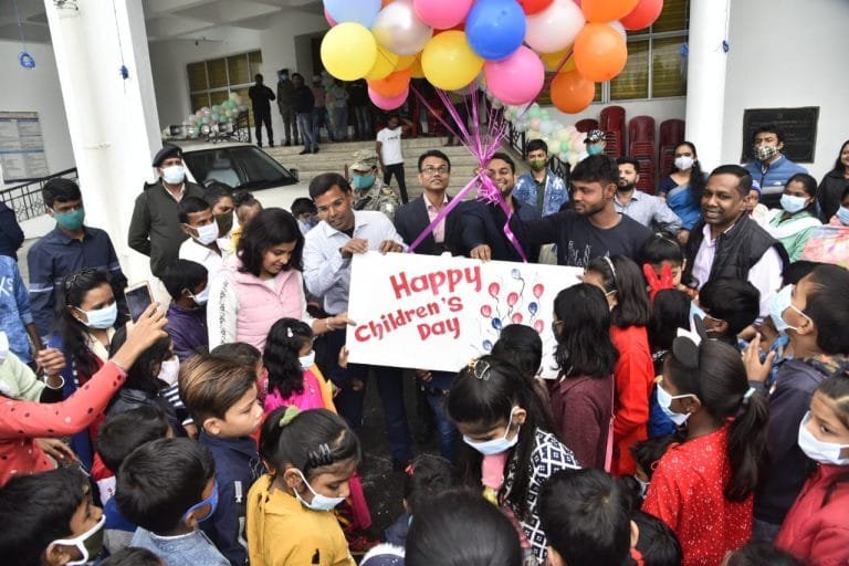 नमामि गंगे योजना के तहत बाल दिवस के अवसर पर हुआ विभिन्न कार्यक्रमों का आयोजन