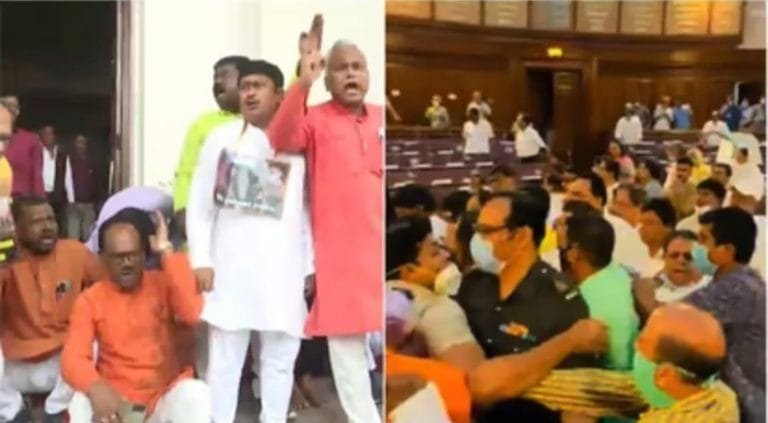 वीरभूम हिंसा (Virbhum Violence ) को लेकर बंगाल के सदन में हंगामा
