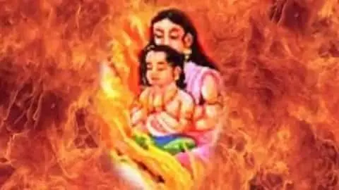 होलिका दहन, मुहूर्त और सावधानी (holi 2022) holika_dahan_1616837320