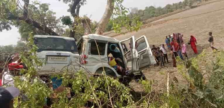 Accident In Deoghar सड़क हादसे में 4 लोगों की मौत की खबर