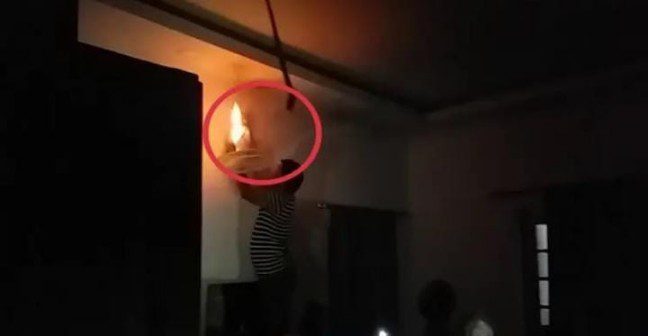 लालू यादव (Lalu Yadav)के कमरे में लगी आग मची अफरा-तफरी