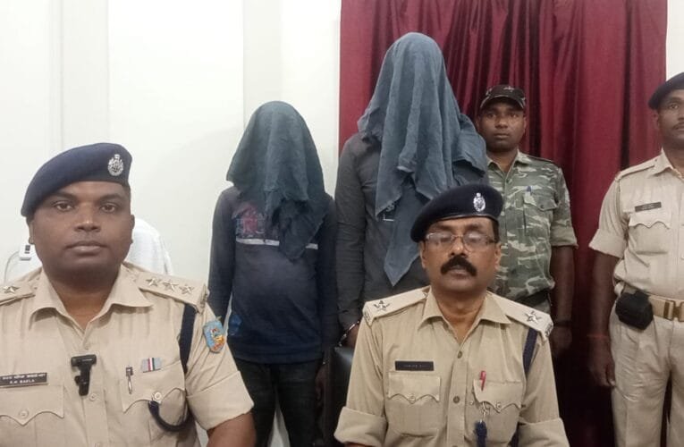 चोरी का तार लदा हुआ टेंपो बरामद,90किलो तांबा का तार समेत दो गिरफतार