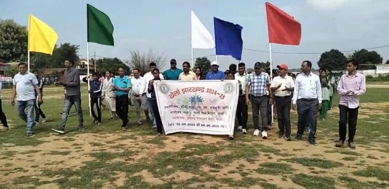 गावां में तीन दिवसीय खेलकूद प्रतियोगिता का उद्घाटन, बच्चों ने बढ़-चढ़ कर लिया भाग