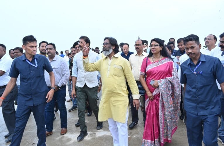 झारखंड राज्य का पहला  ट्रांसपोर्ट नगर भवन तैयार,सीएम सोरेन ने किया उद्घाटन।