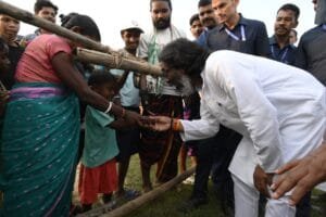 एम.जी.एम मेडिकल अस्पताल के नवनिर्मित भवन का विधिवत पूजा-अर्चना कर झारखंड मुख्यमंत्री हेमंत सोरेन ने किया उद्घाटन। 