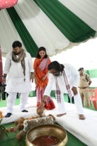 झारखंड मुख्यमंत्री हेमंत सोरेन ने आज राजधानी रांची मेंमल्टी स्पेशियलिटी हॉस्पिटल का हुआ शिलान्यास। 5 IMG 20241007 WA0055