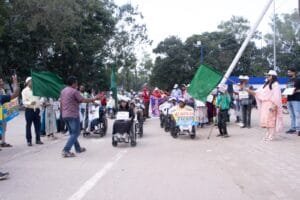 राजधानी रांची में चुनाव 2024 में मतदान करने हेतु दिव्यांग व्यक्तियों के साथ जागरूकता कार्यक्रम का आयोजन। 3 Vote