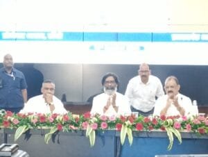 मुख्यमंत्री हेमंत सोरेन ने मुंबई में झारखंड भवन का किया शिलान्यास। 6 IMG 20241014 125739