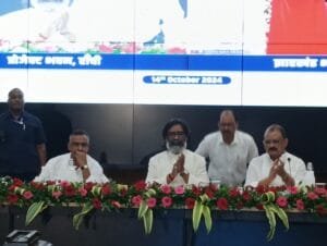 मुख्यमंत्री हेमंत सोरेन ने मुंबई में झारखंड भवन का किया शिलान्यास। 5 IMG 20241014 125741