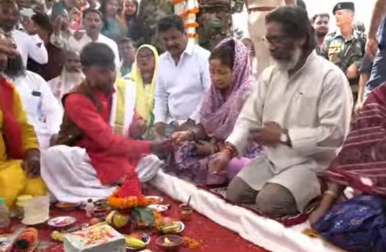 मुख्यमंत्री हेमंत सोरेन ने कांटा टोली फ्लाईओवर का किया उद्घाटन