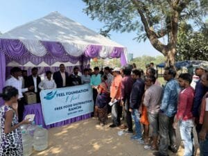 Smart Value organization set a unique example, donated food to the poor