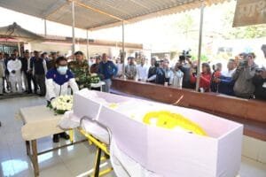 Chief Minister Hemant Soren paid heartfelt tribute to late Mangal Munda, a descendant of Lord Birsa Munda...