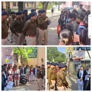 रांची पुलिस के द्वारा Eve teasing को लेकर किया गया पैदल मार्च। 6 IMG 20241220 WA0145