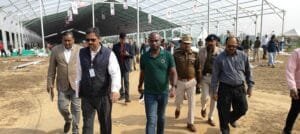 The Deputy Commissioner took stock of the preparations for the state level program of Chief Minister Mainiya Samman Yojana.